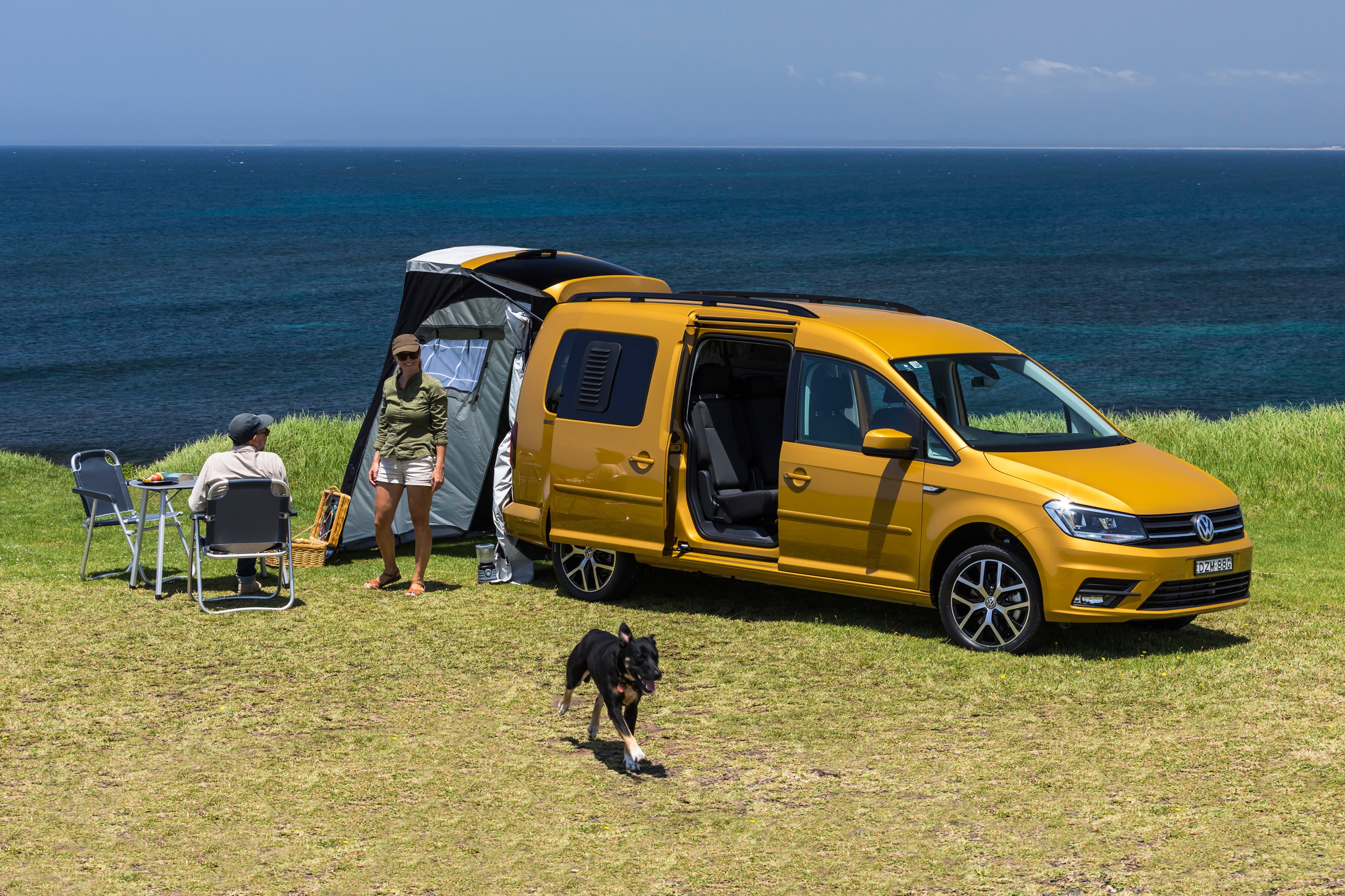 2019 Volkswagen Caddy Beach campervan.