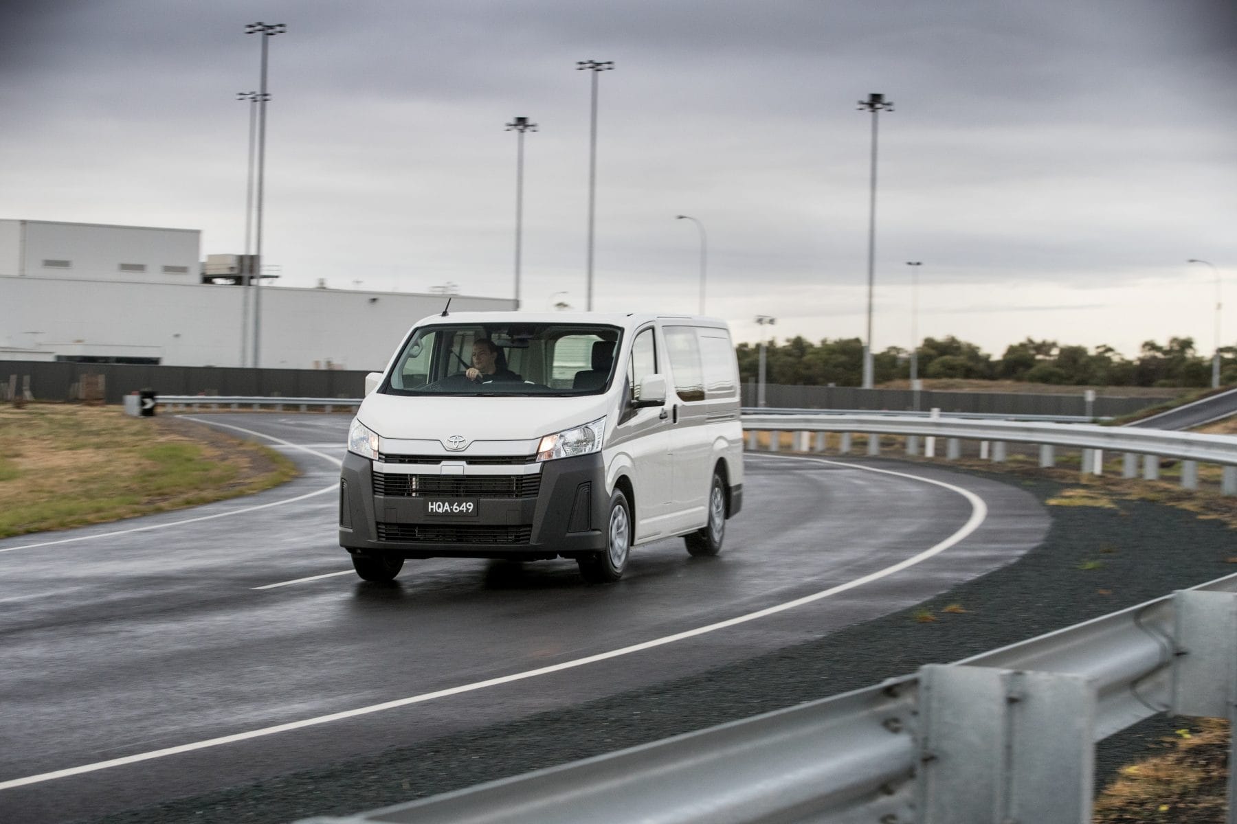 2019 Toyota HiAce LWB Van.