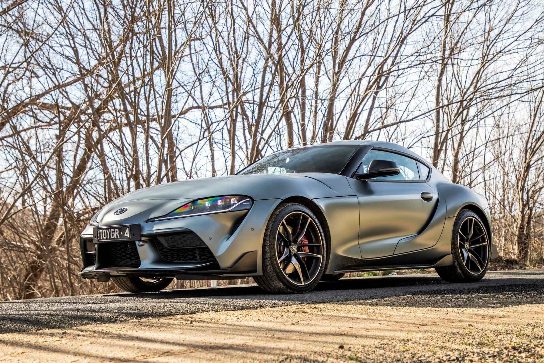 2019 Toyota GR Supra GTS Nurburg Matte Grey.