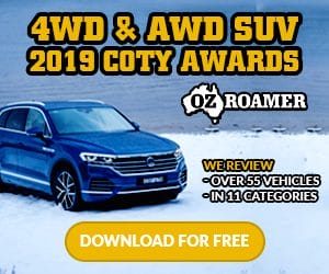 OzRoamer 2019 4WD and AWD SUV COTY