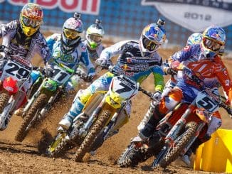 motocross action