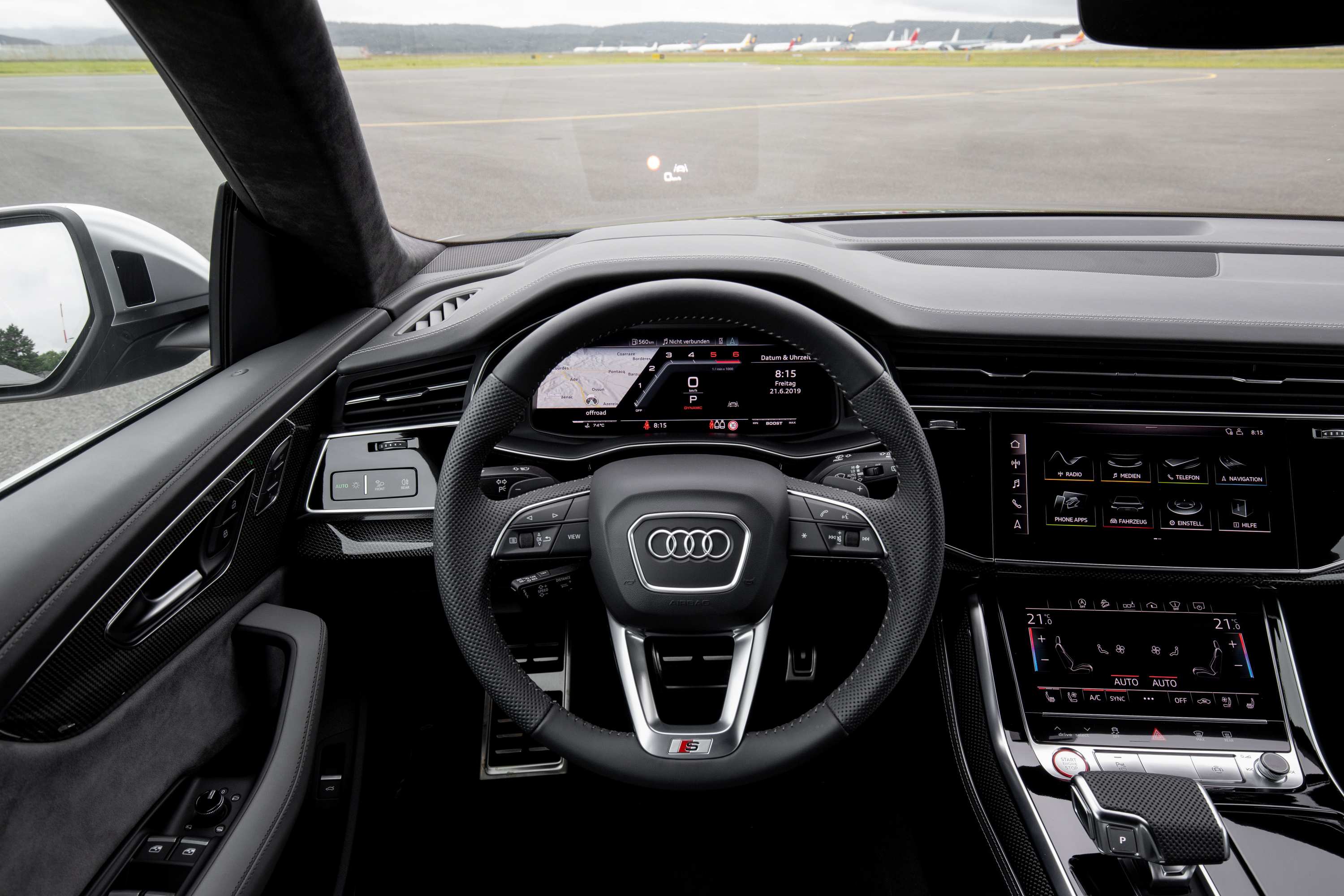 2020 Audi SQ8 TDI dash