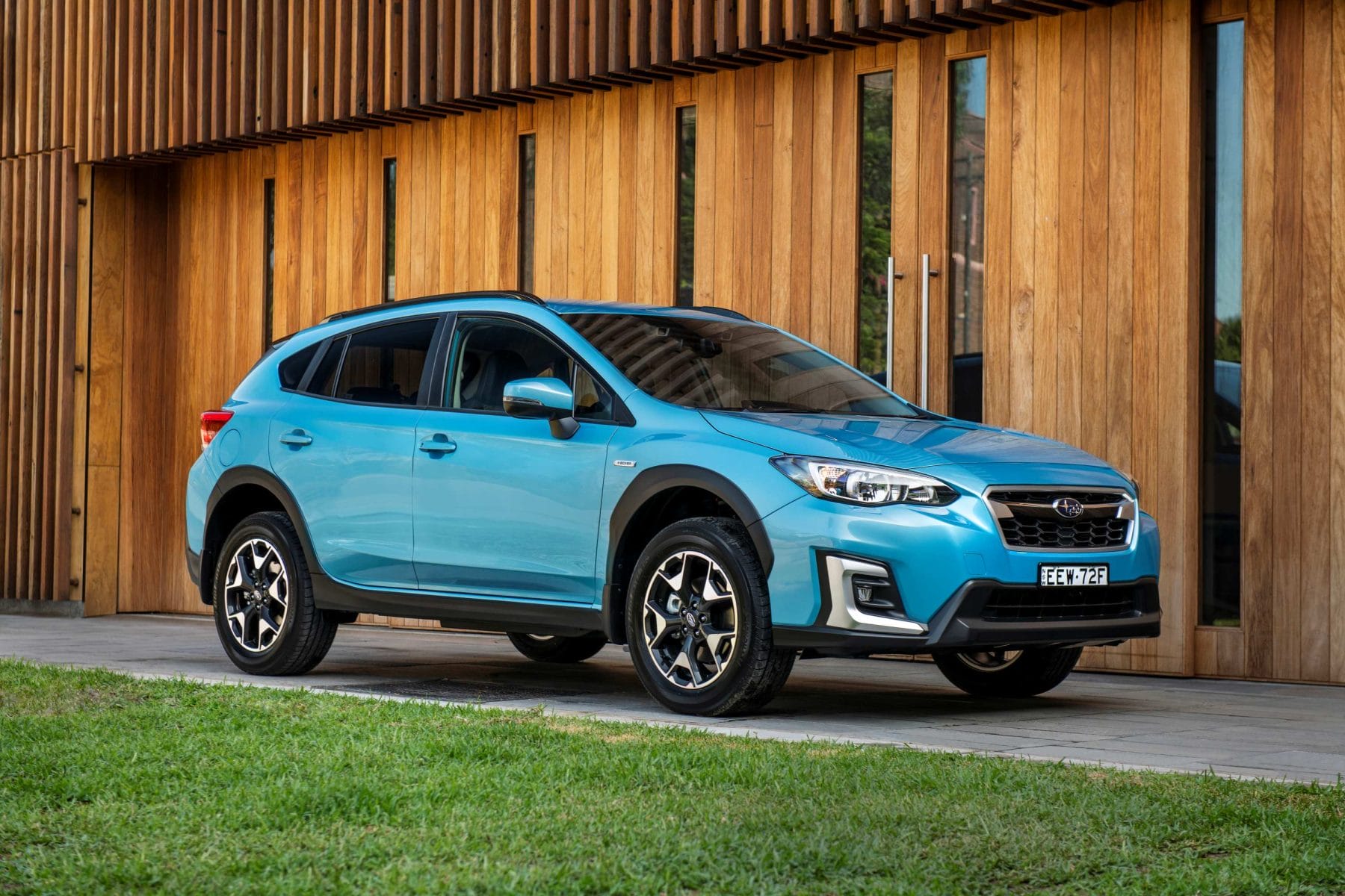 2020 Subaru XV Hybrid 3 front qtr