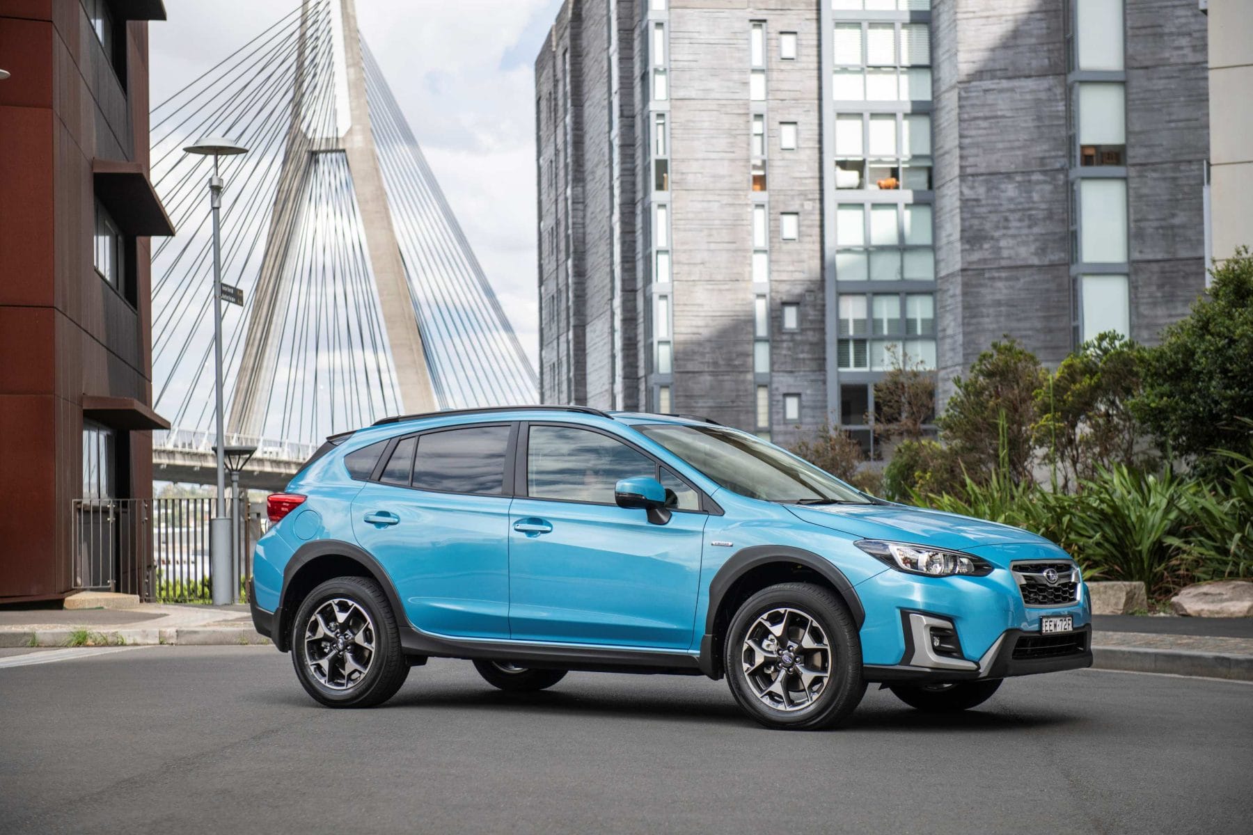 2020 Subaru XV Hybrid 6 city shot