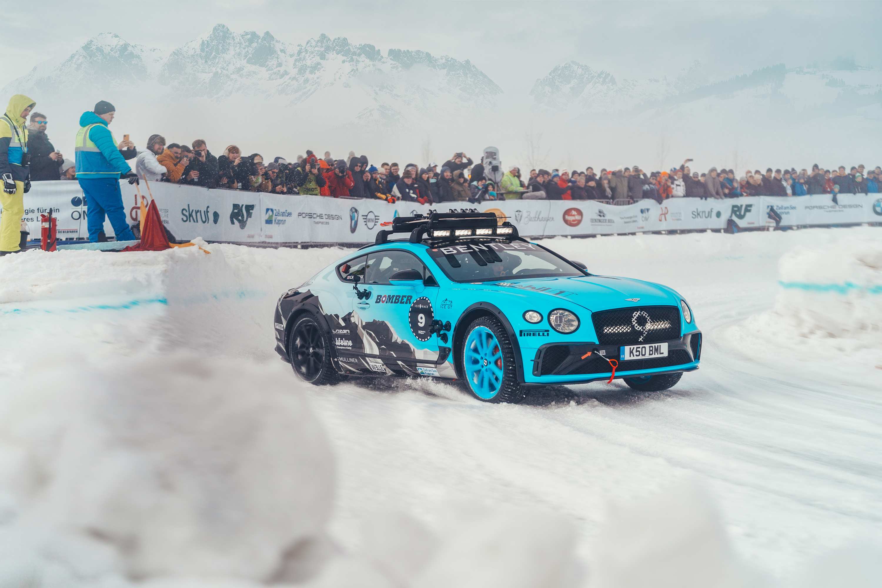 Bentley Continental GT at GP Ice Race 1