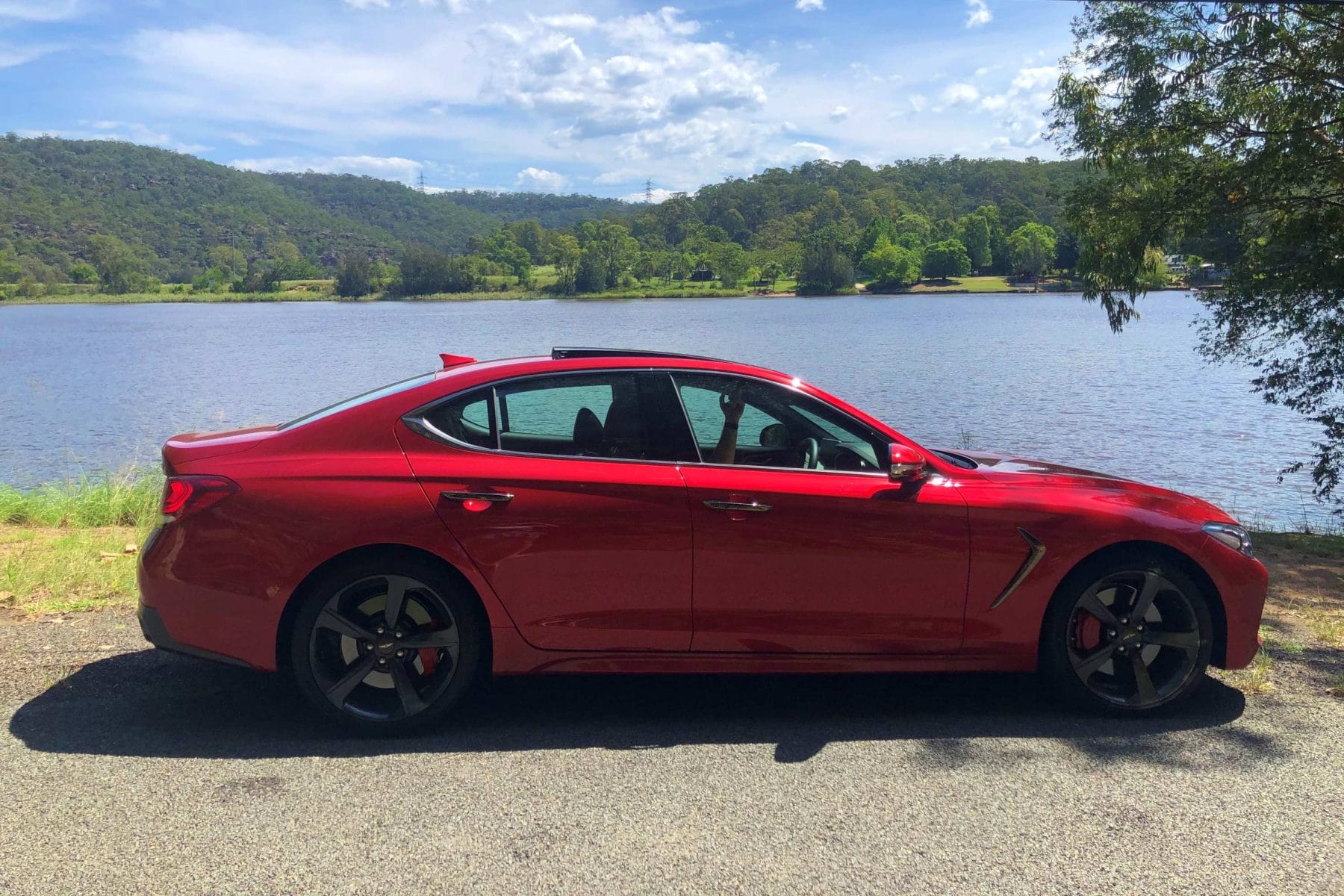 2020 Genesis G7 Ultimate Sport 3 exterior profile