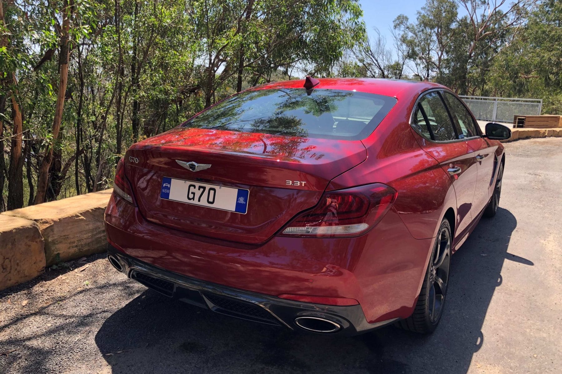 2020 Genesis G7 Ultimate Sport 6 rear