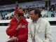 Niki Lauda and Hans Mezger approx 1984