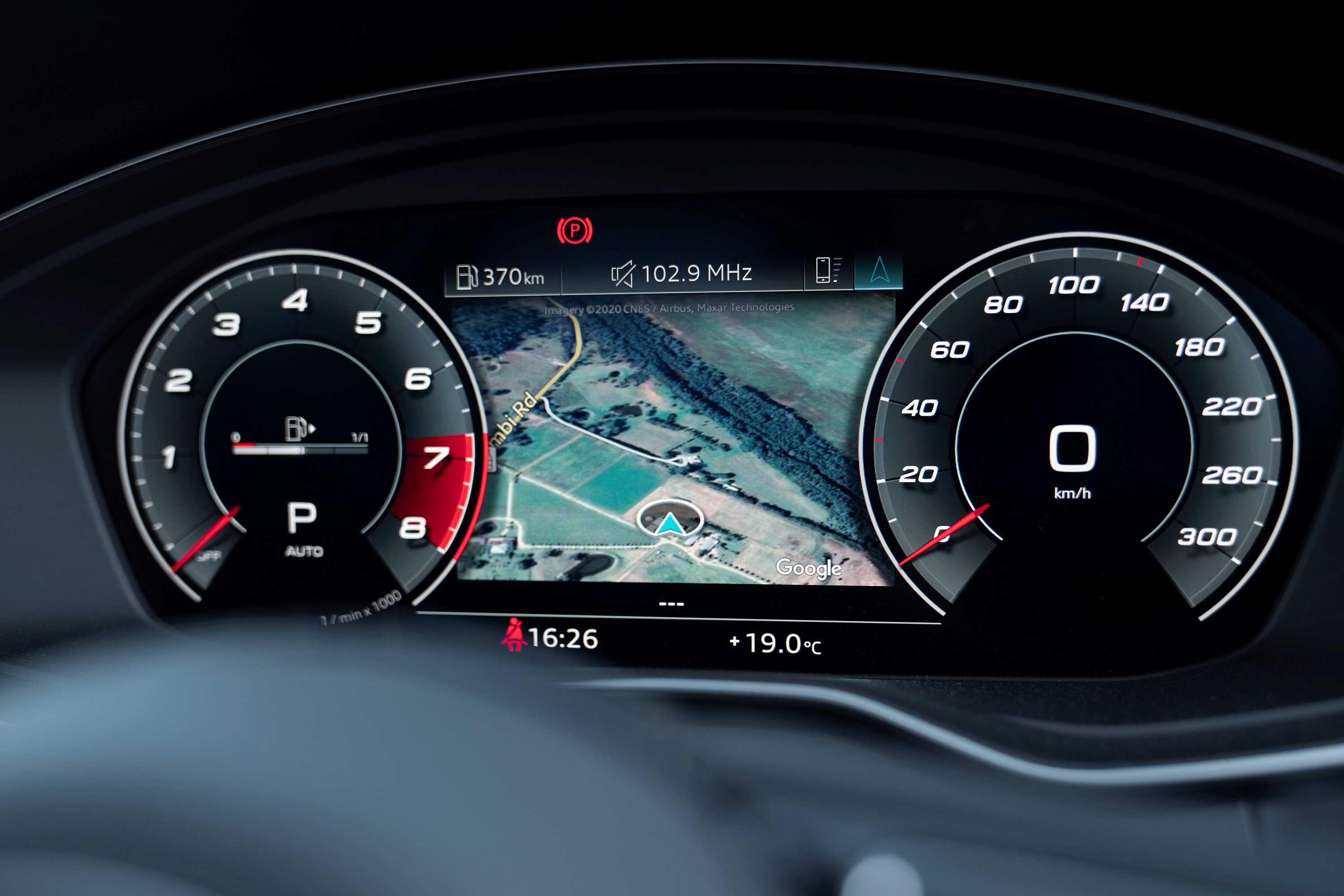 Audi A4 ALLROAD virtual dash