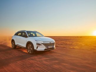 Hyundai NEXO outback driving