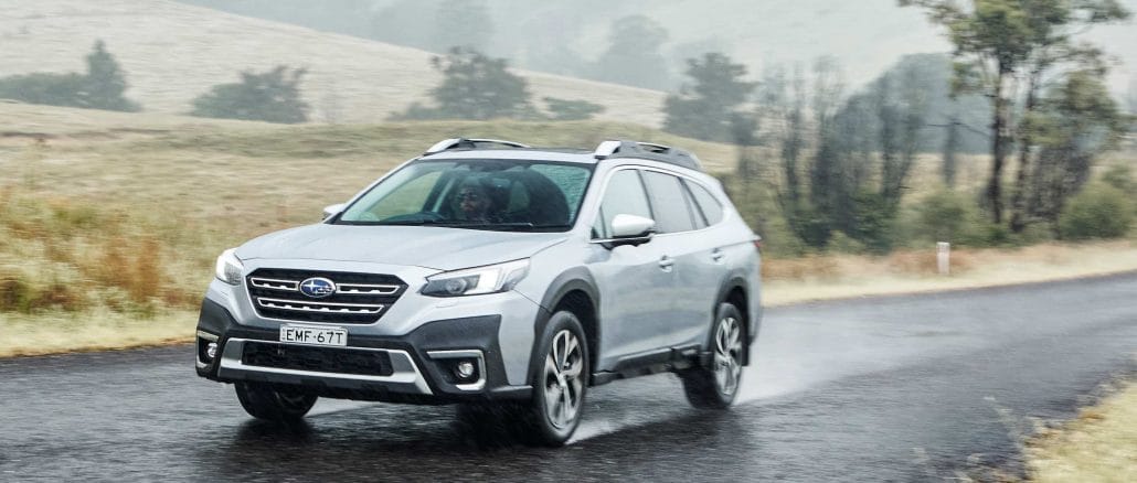 Subaru MY21 Outback AWD Touring Exterior Front safety