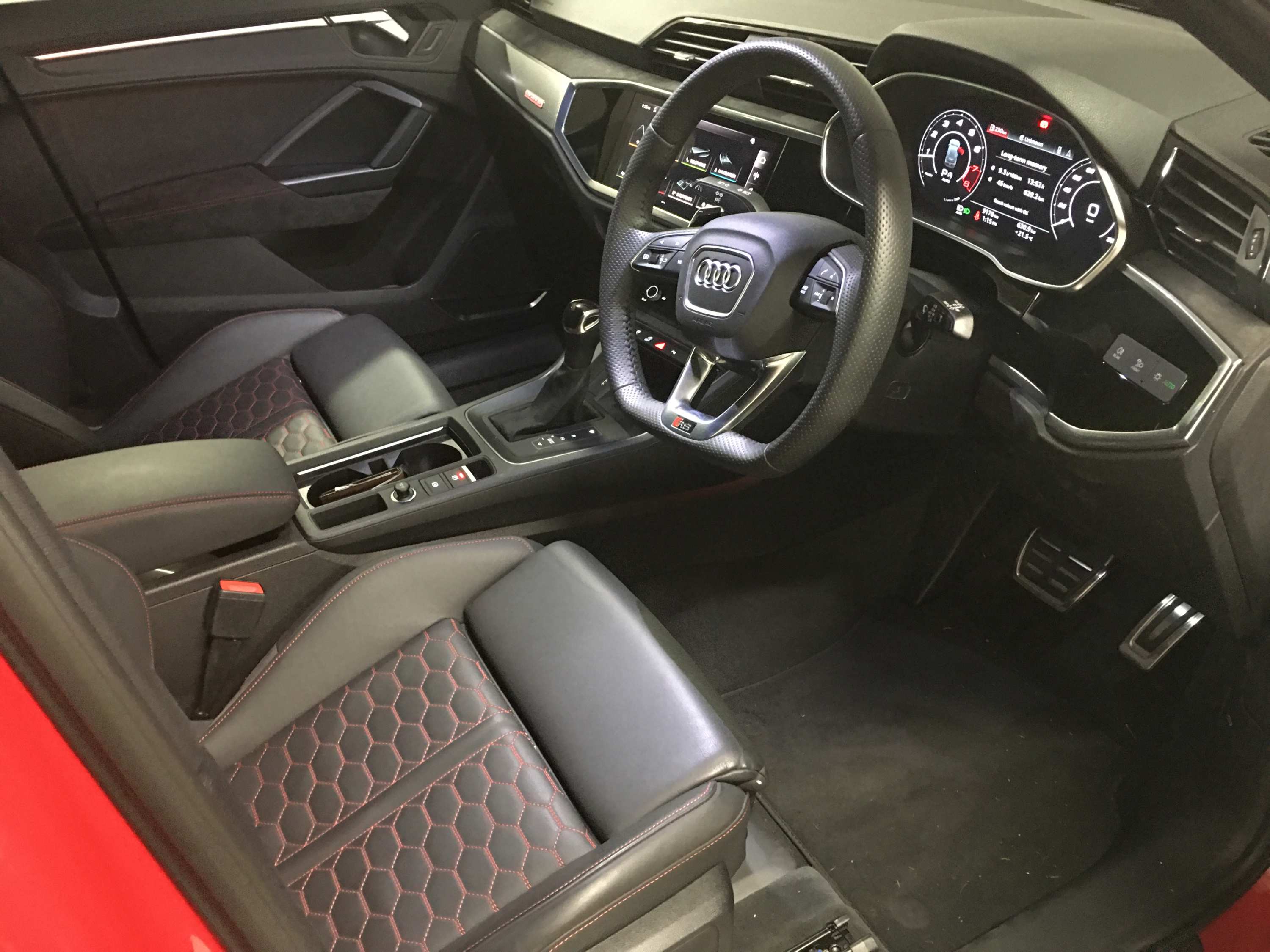 2021 Audi RS Q3 Quattro SUV front seats