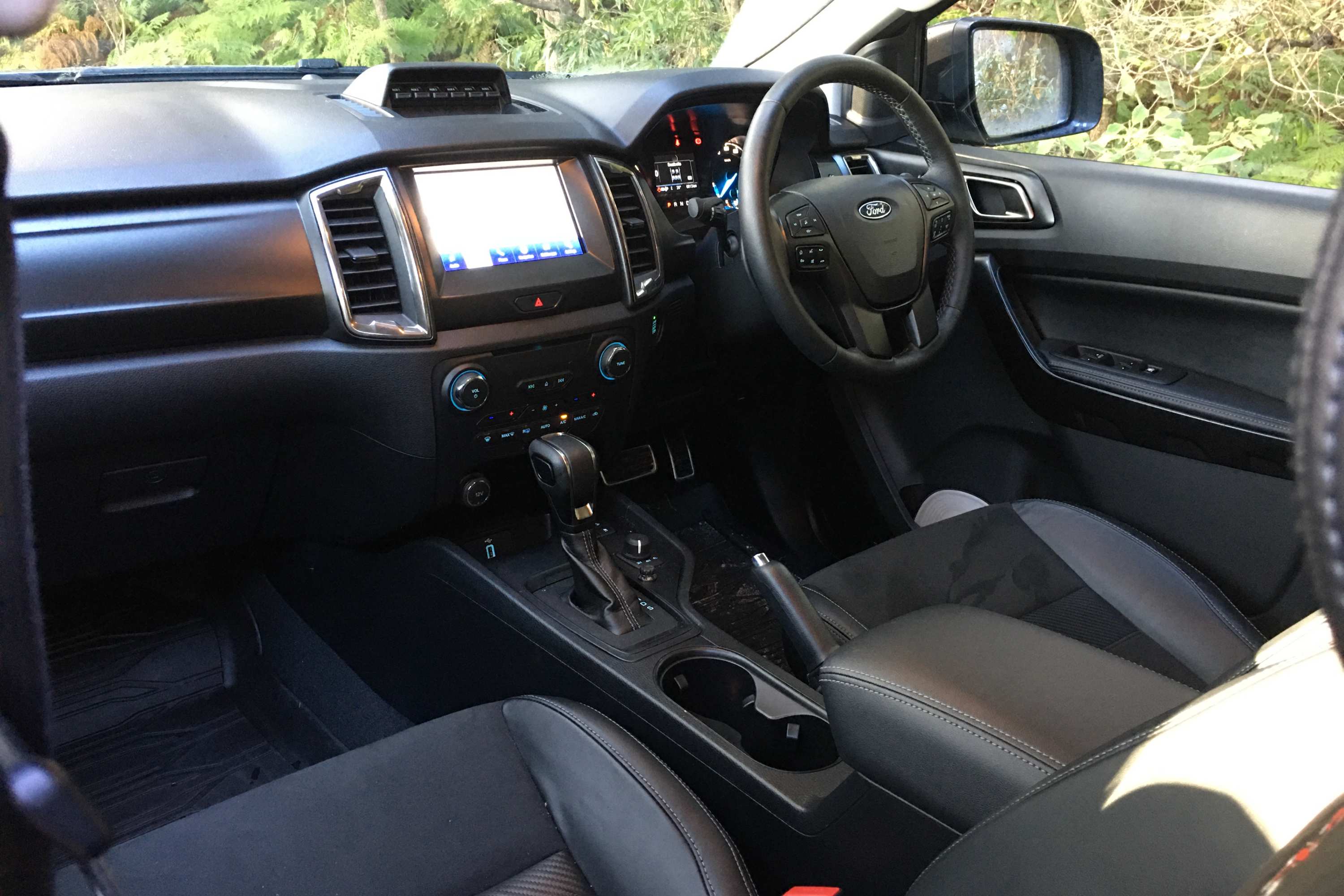 2021 Ford Ranger FX4 4WD Dual Cab Ute 2.0l interior