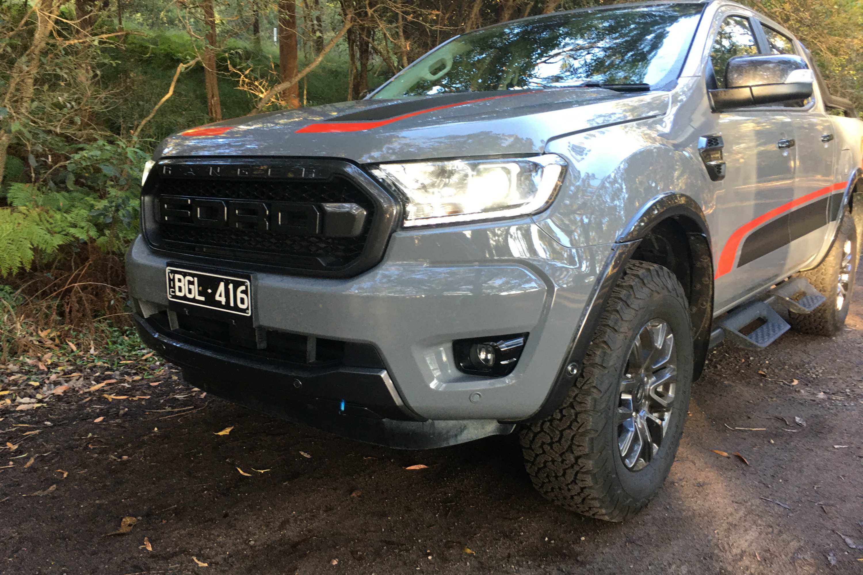 2021 Ford Ranger FX4 4WD Dual Cab Ute front qtr
