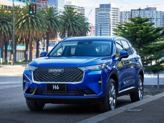 The All-New Haval H6, destined for Australian showrooms in early April.
