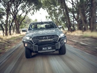 2021 BT50 THUNDER front