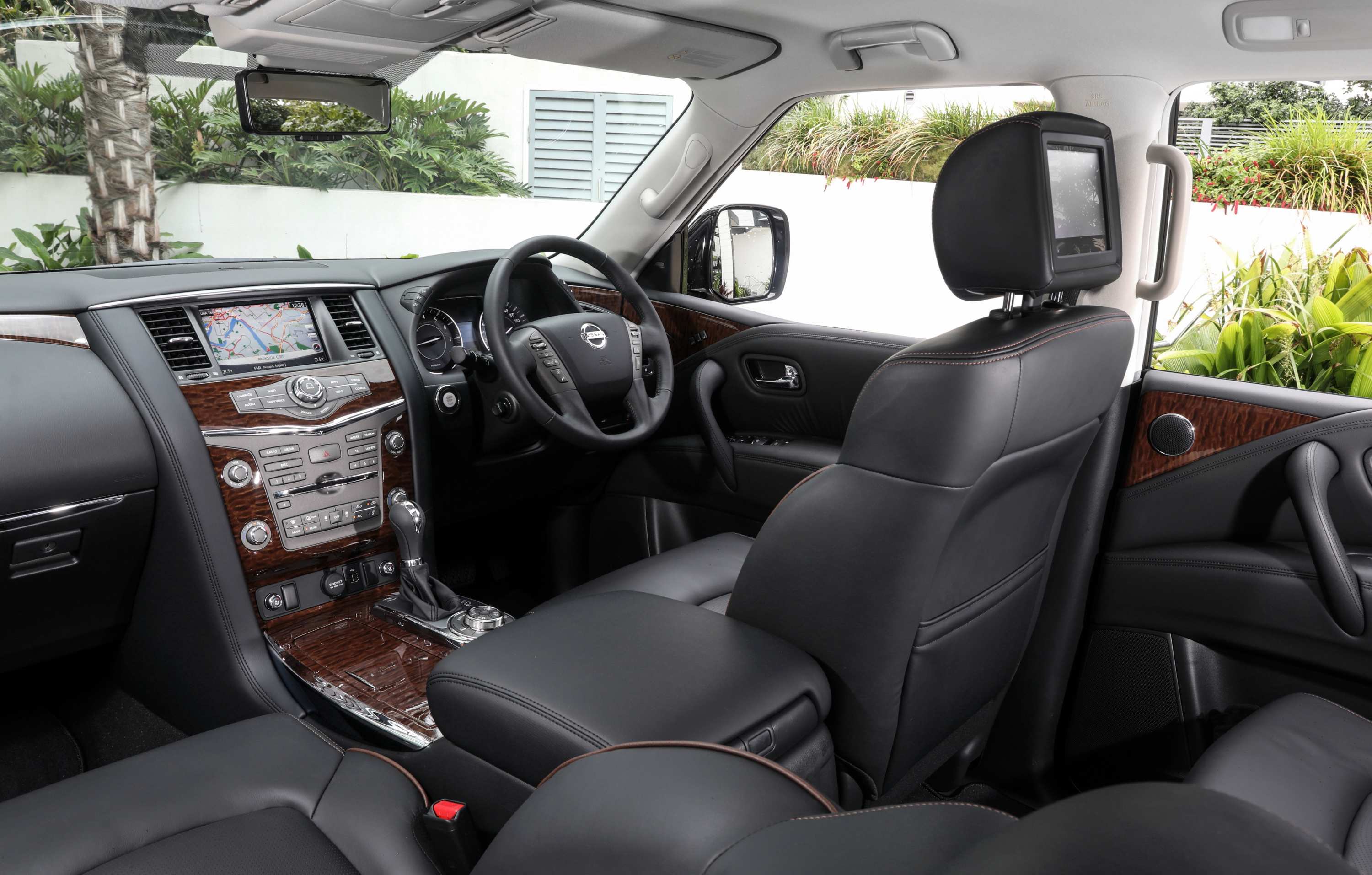 2021 Nissan Patrol Ti-L front interior