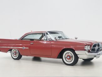 This stunning 1960 Chrysler 300F Hardtop with many options is expected to sell in the $110,000 - $120,000 range at Shannons Timed Online Spring Auction from August 31-September 7.