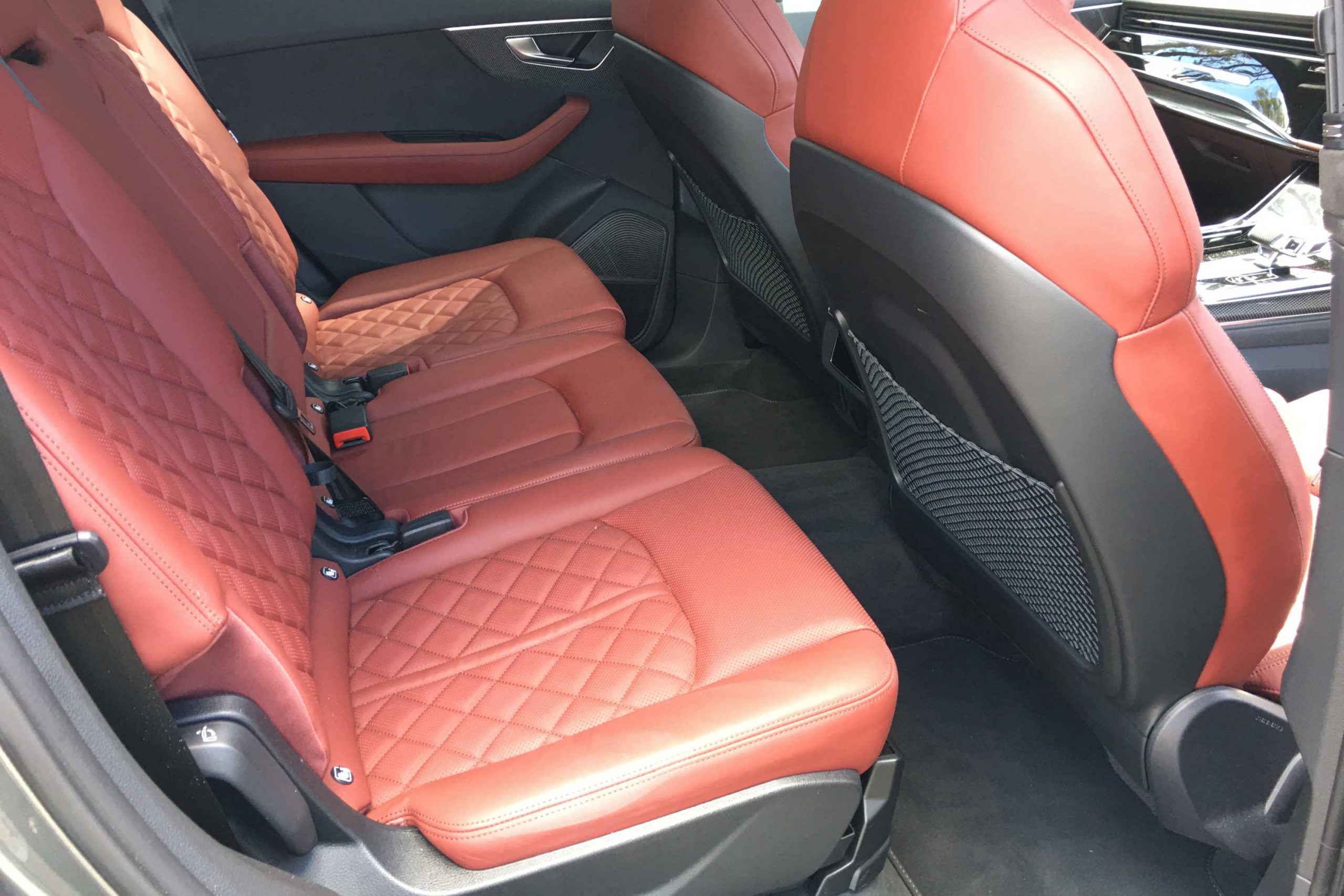 2021 Audi SQ7 interior rear seats