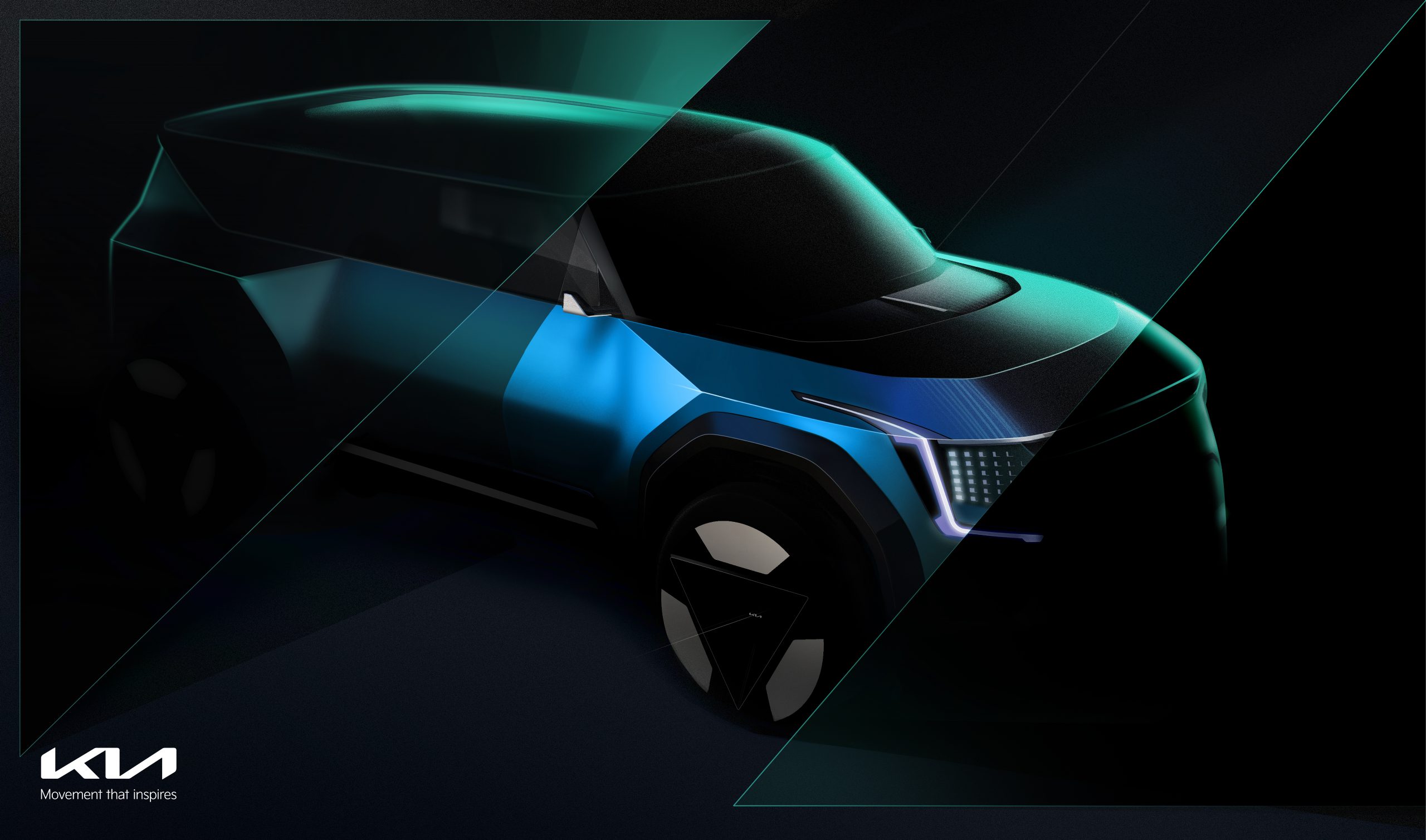 Kia Concept EV9 teaser exterior