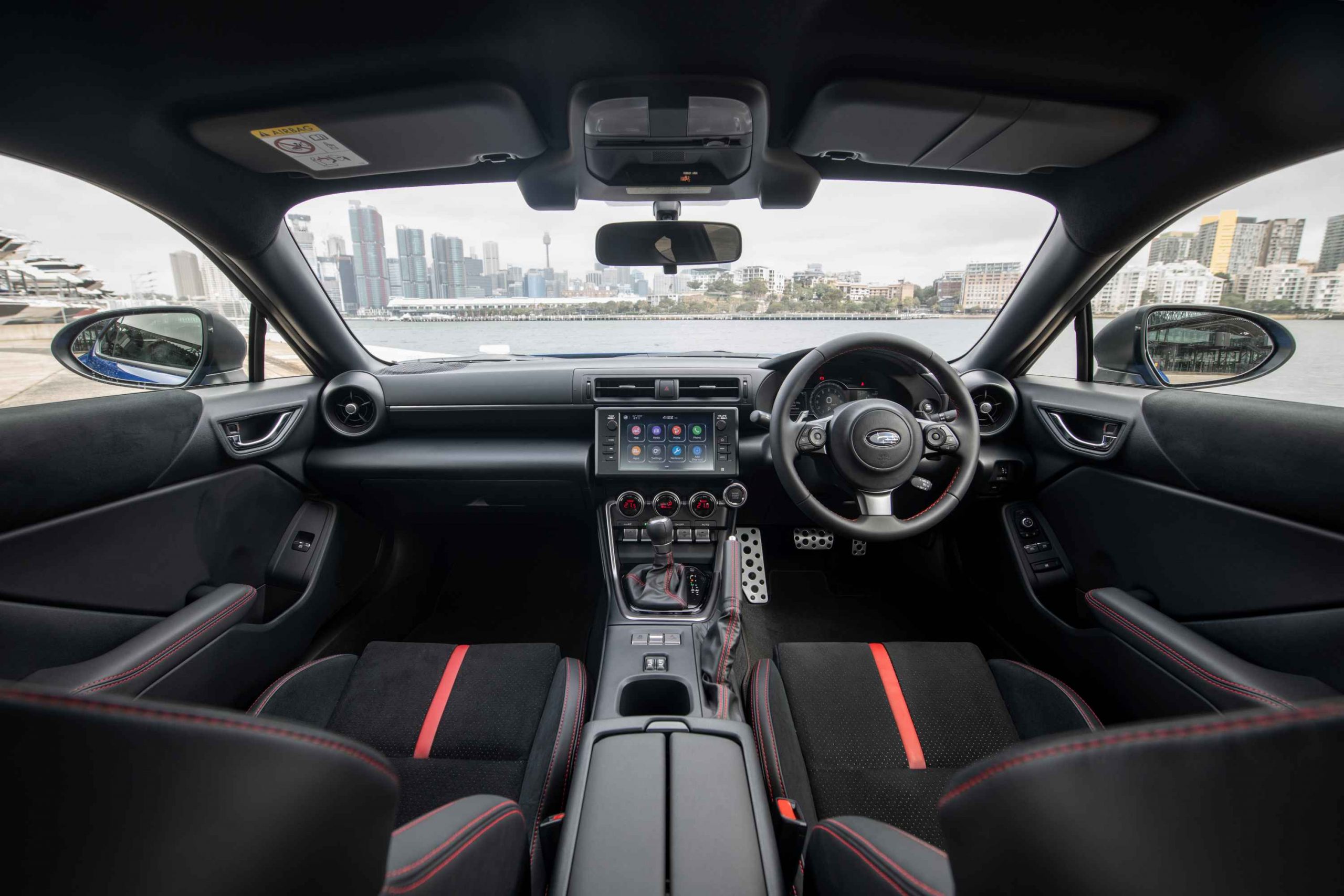 2022 Subaru BRZ Coupe S interior