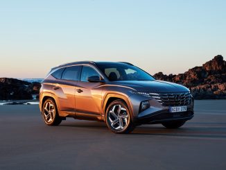 Hyundai Tucson front qtr 2022