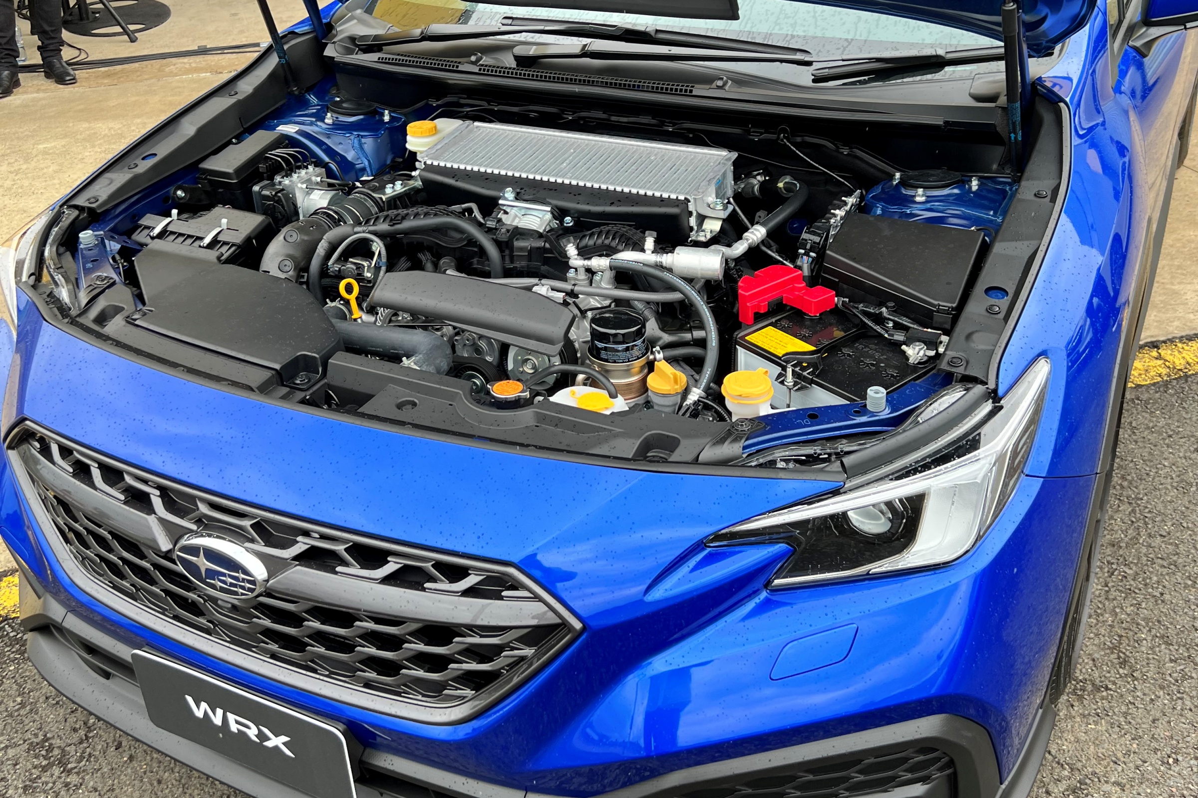 Subaru WRX 2022 Sneak preview engine
