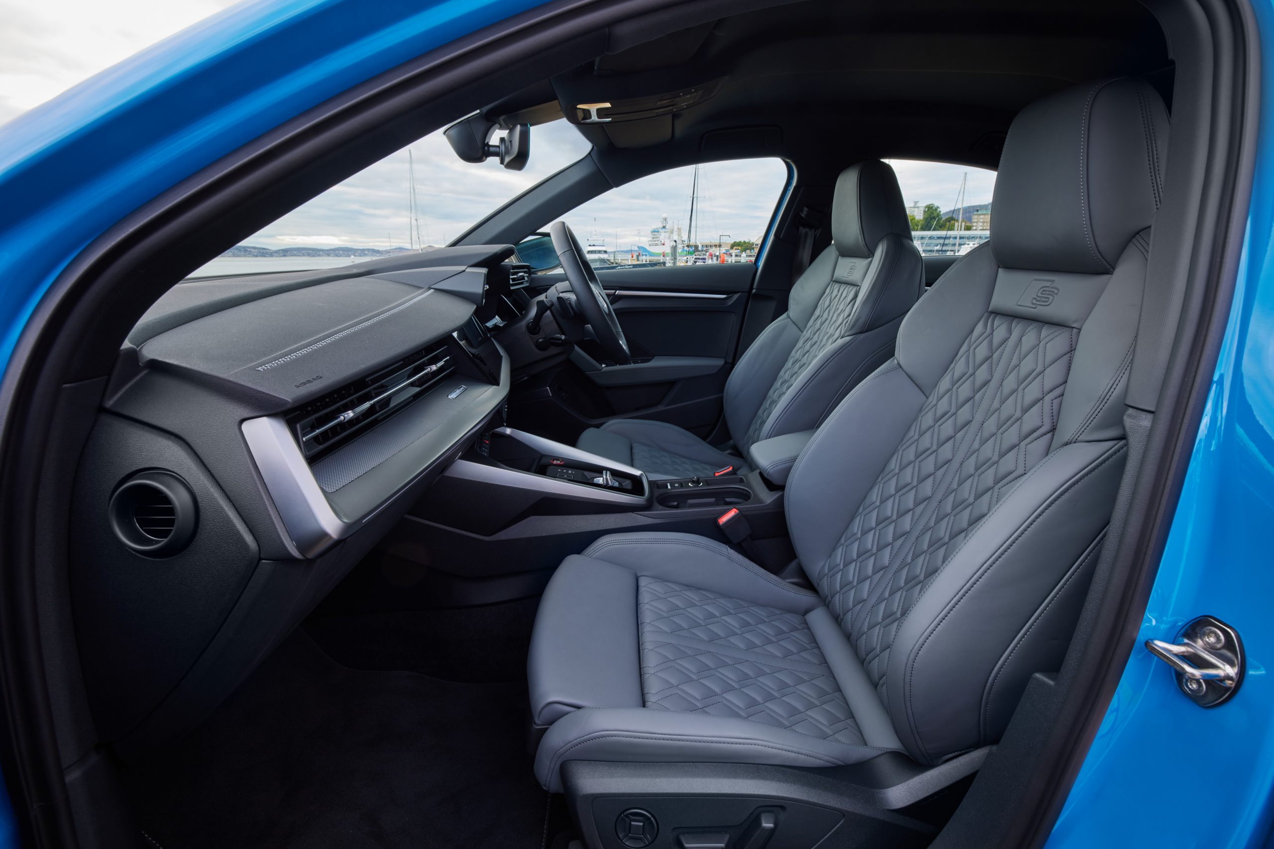 Audi S3 front seats
