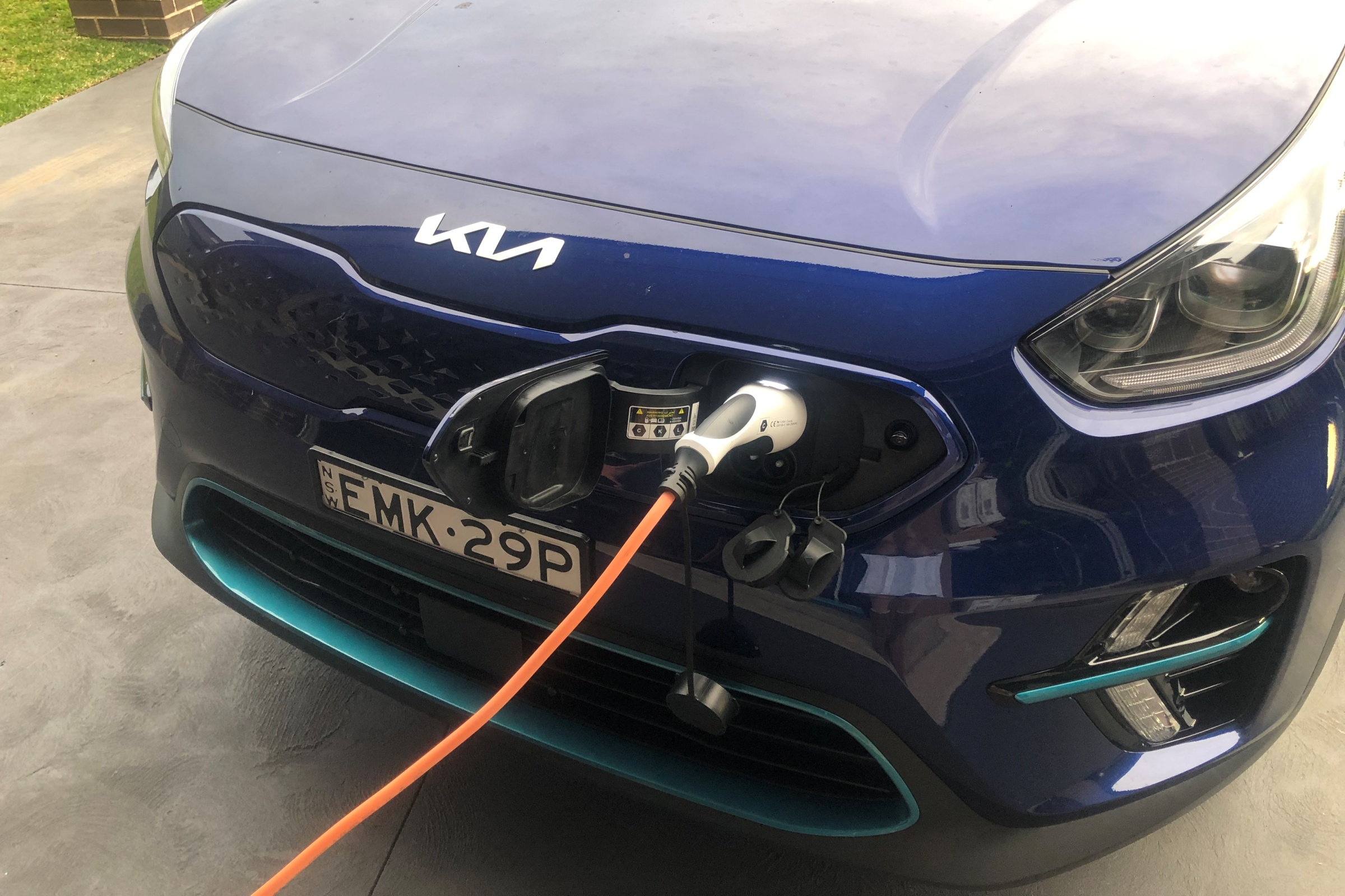 Kia Niro EV charging