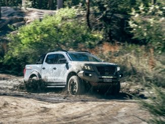 Nissan Navara Pro 4X Warrior driving mud