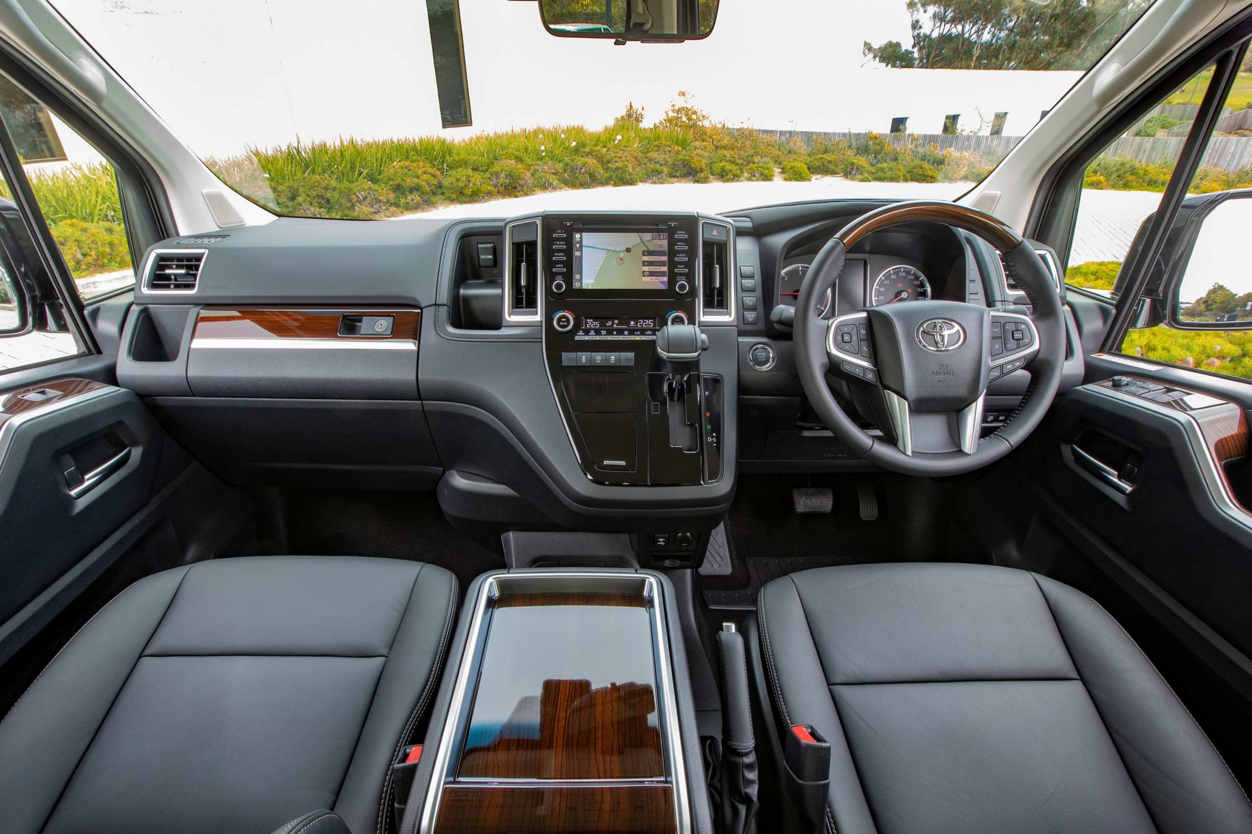 2019 Toyota Granvia VX interior.