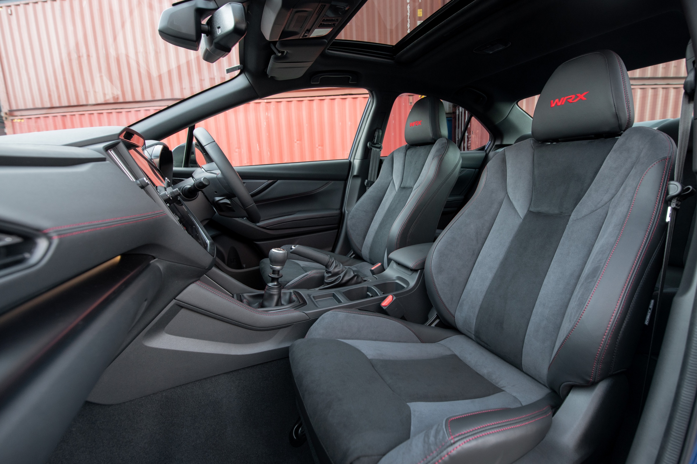 2022 Subaru WRX - RS sedan. interior front seats