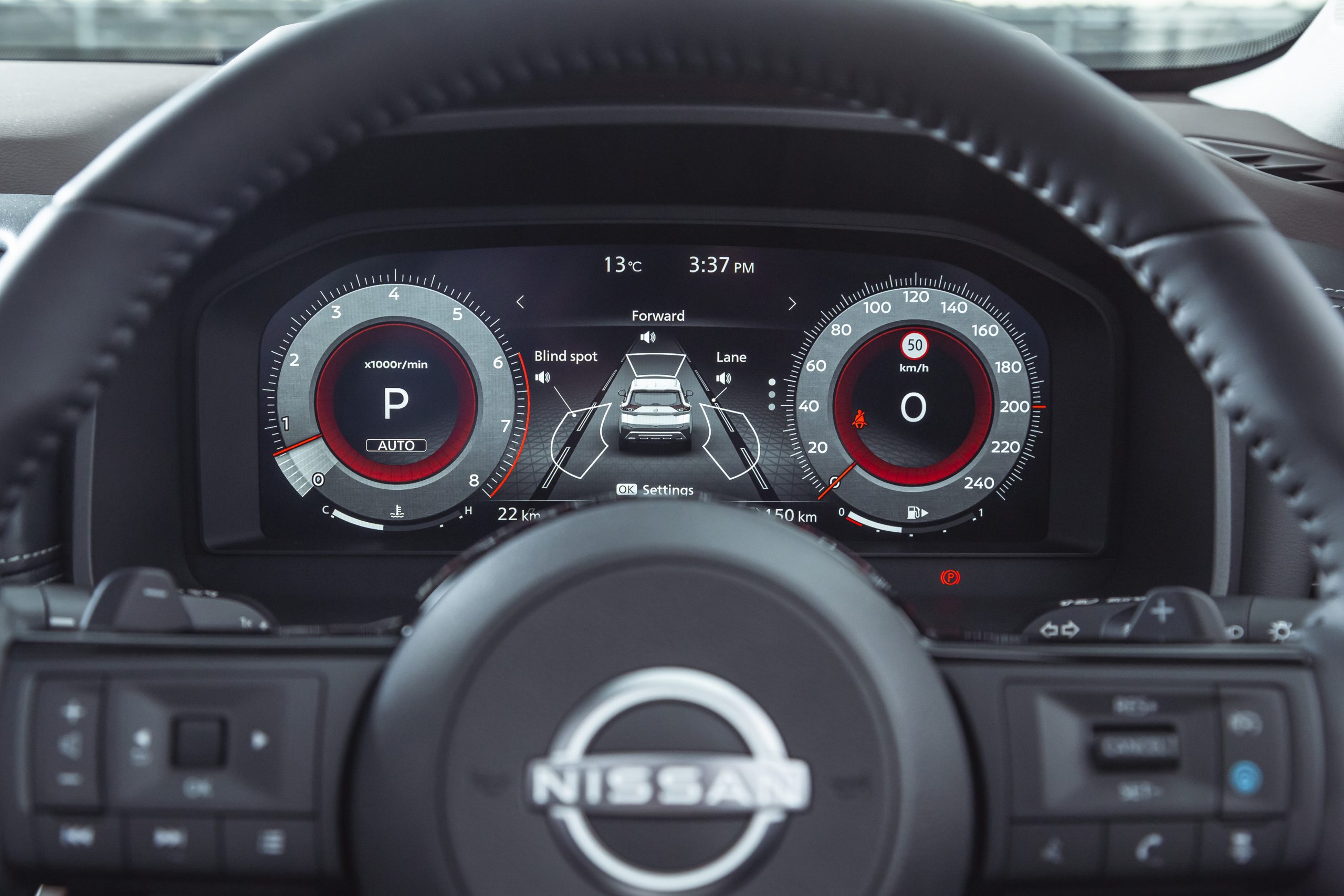 Nissan X-TRAIL- driver instruments