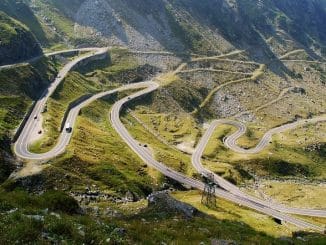 Transfagarasan Road in Romania