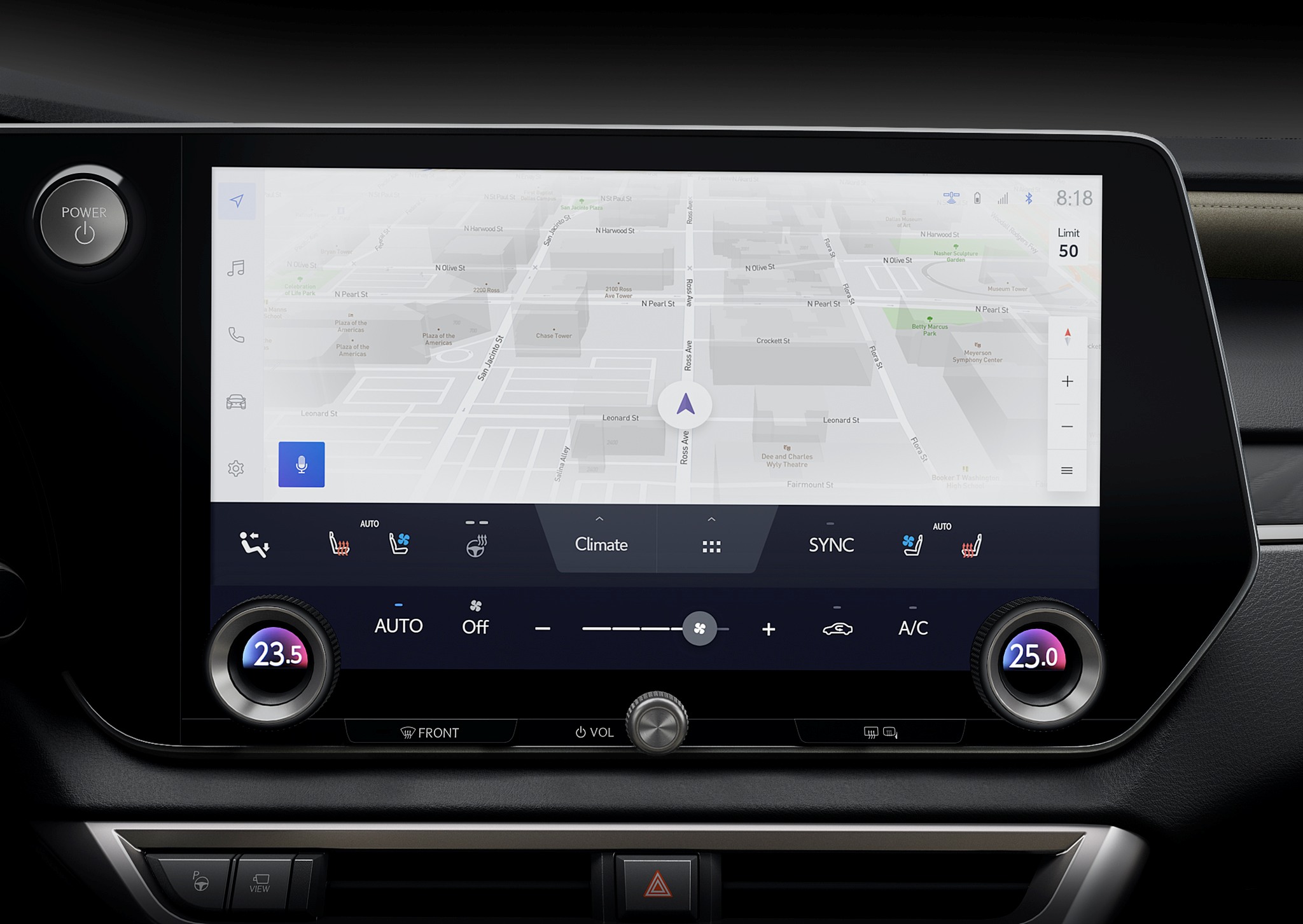2023 Lexus RX central screen