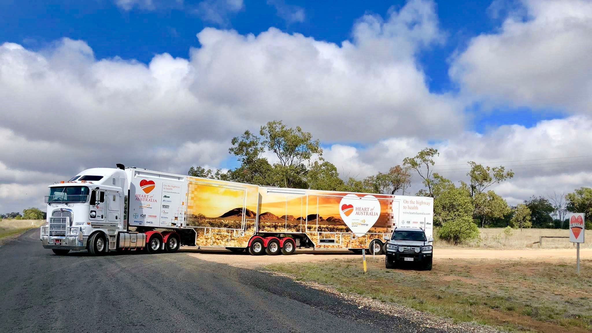 Bridgestone extends partnership with Heart of Australia