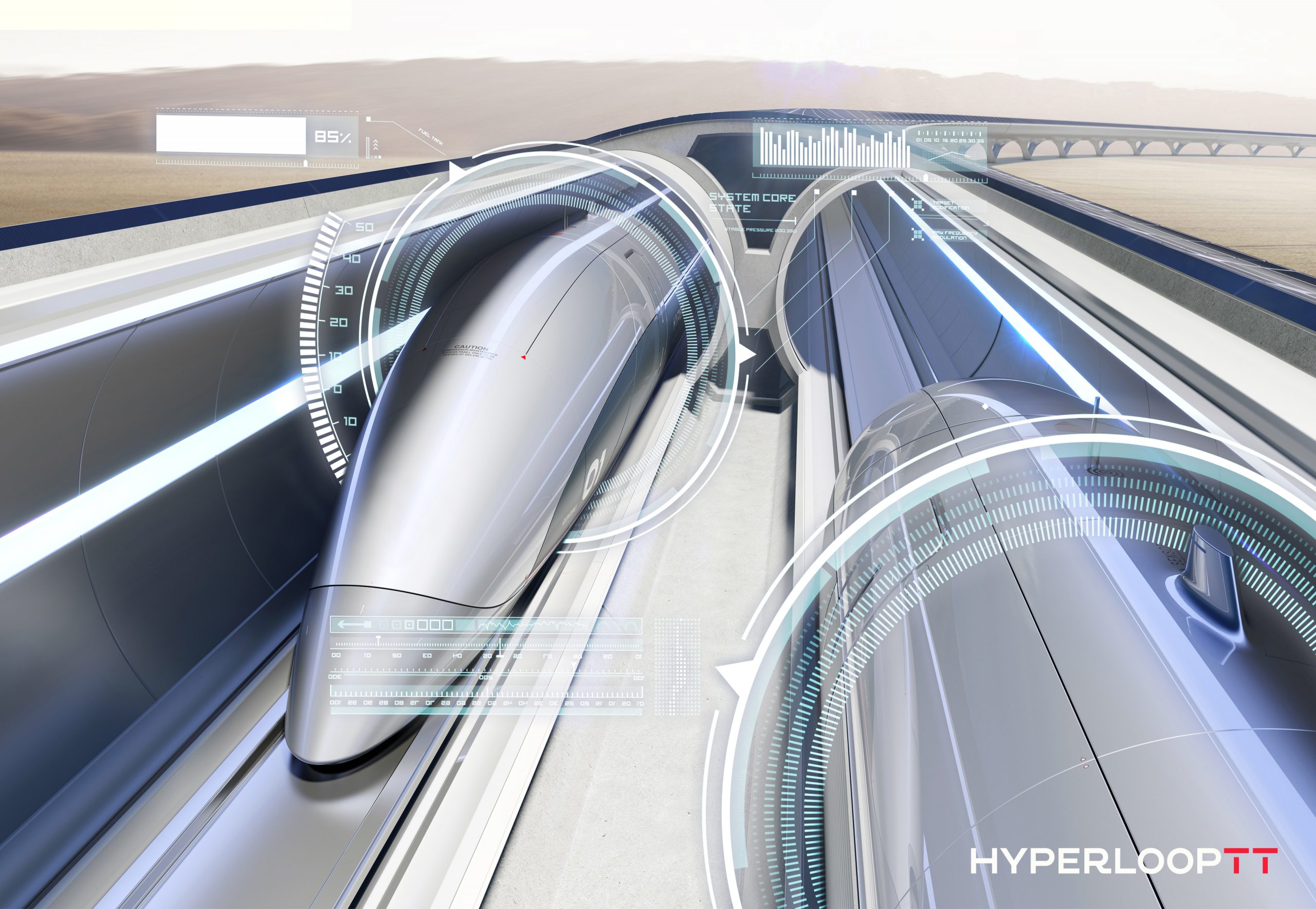 HyperloopTT, Hitachi Rail image