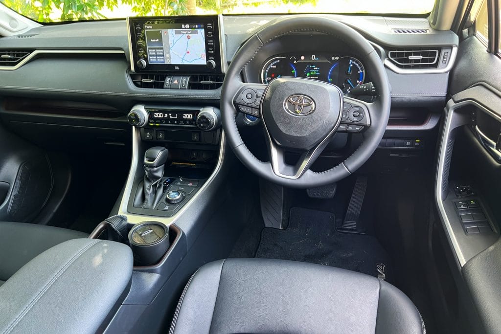 2022 Toyota Rav4 Hybrid Interior Photos