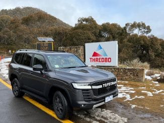 Toyota LandCruiser 300 GR Sport at thredbo