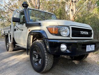 Toyota LandCruiser 79 series single cab chassis 70th Anniversary Ute front