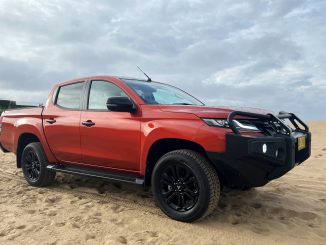 2022 Mitsubishi Triton GSR front quarter