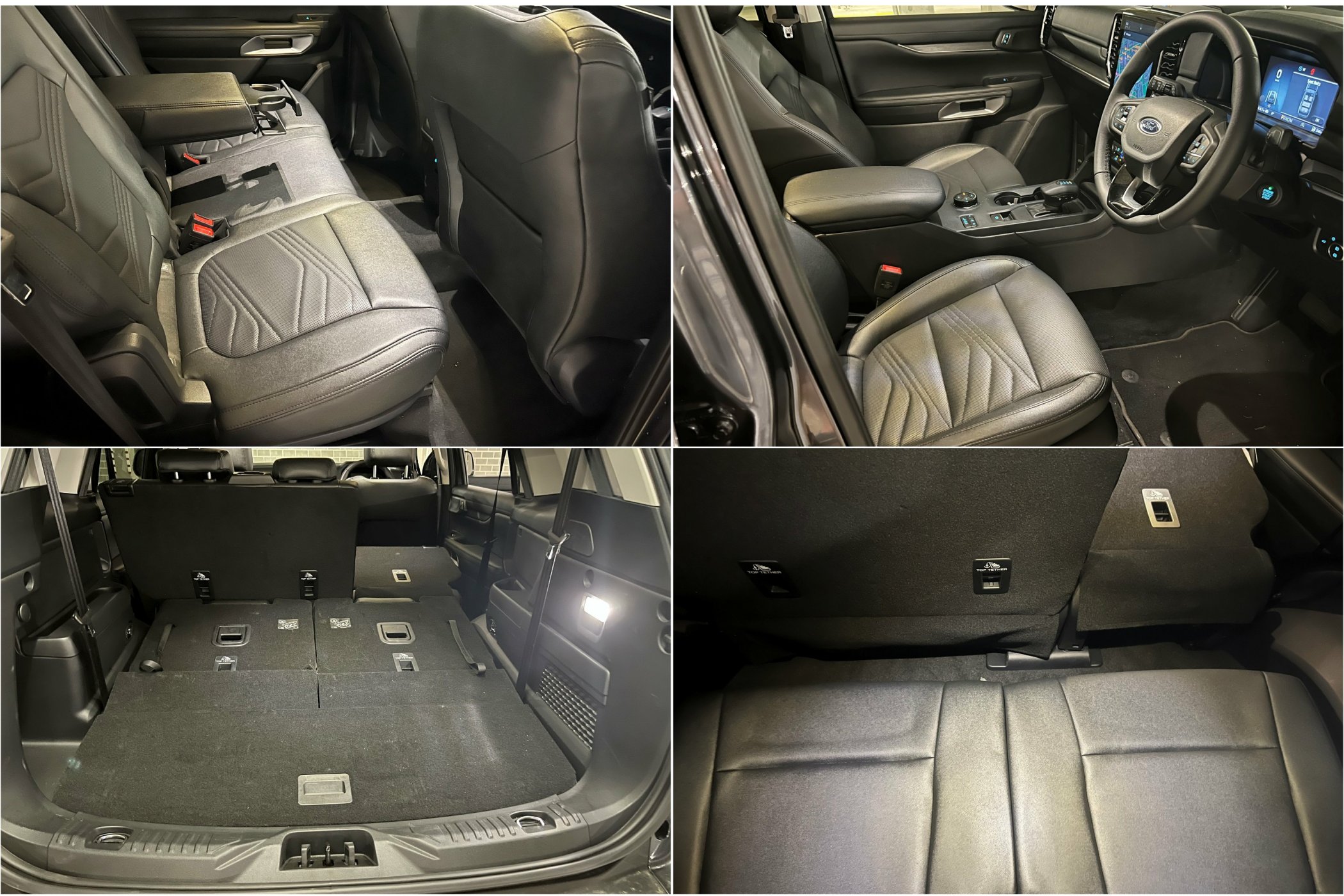 2023 Ford Everest Trend internal dimensions 4 pic