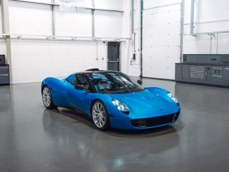 GMA T.33 SPIDER LAUNCH front qtr