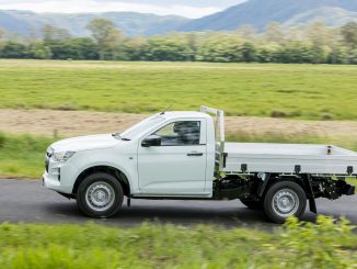 22MY Isuzu D-MAX 4x2 SX Single Cab Chassis Mineral White