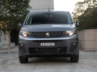 Peugeot e-Partner delivery van launch front grill