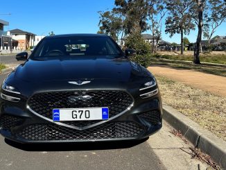 Genesis G70 2.0T Shooting Brake 2023 Front grill 1