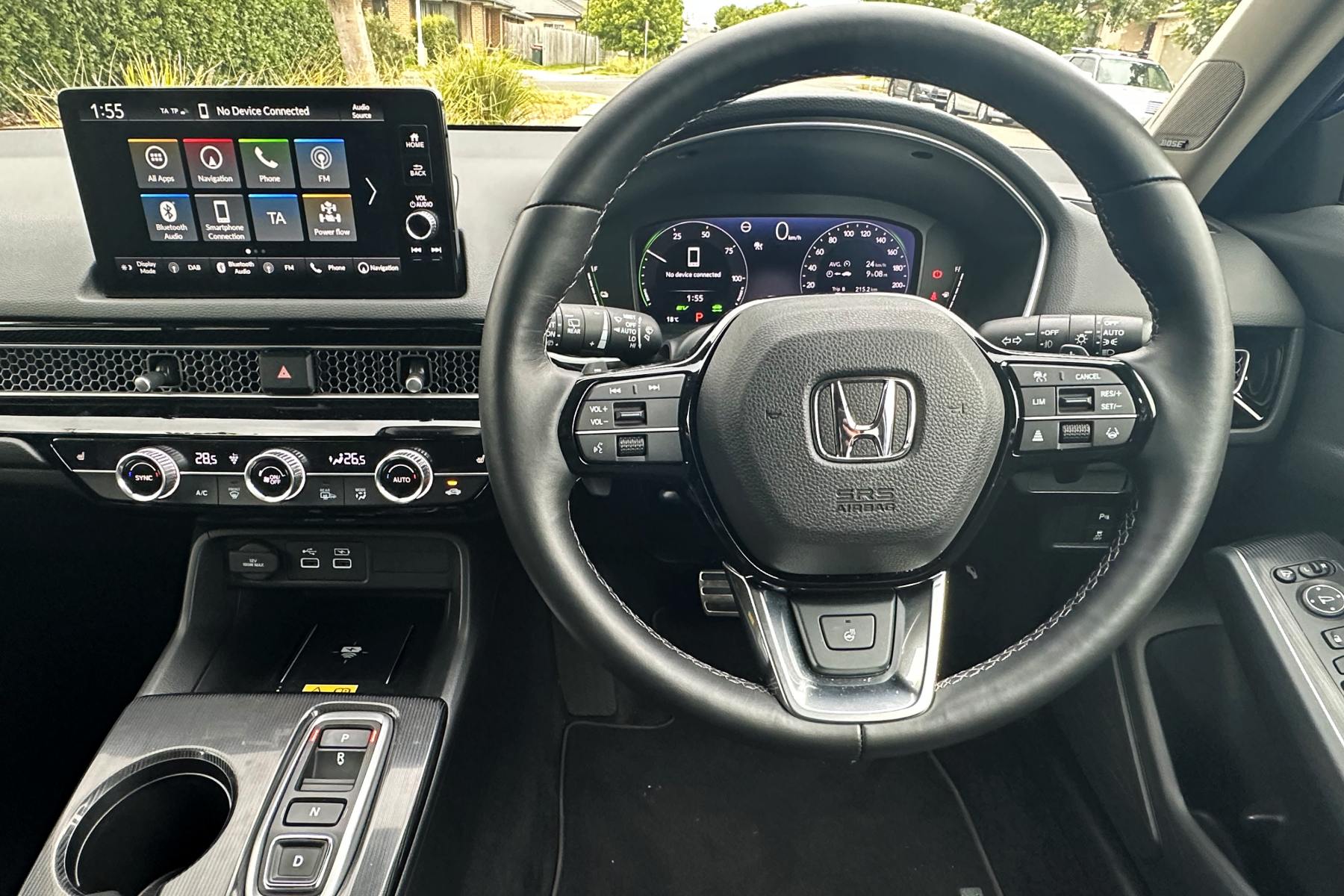 Honda Civic Hybrid e-HEV interior front 3