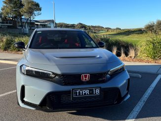 2023 Honda Civic Type R front bonnet and grill 1