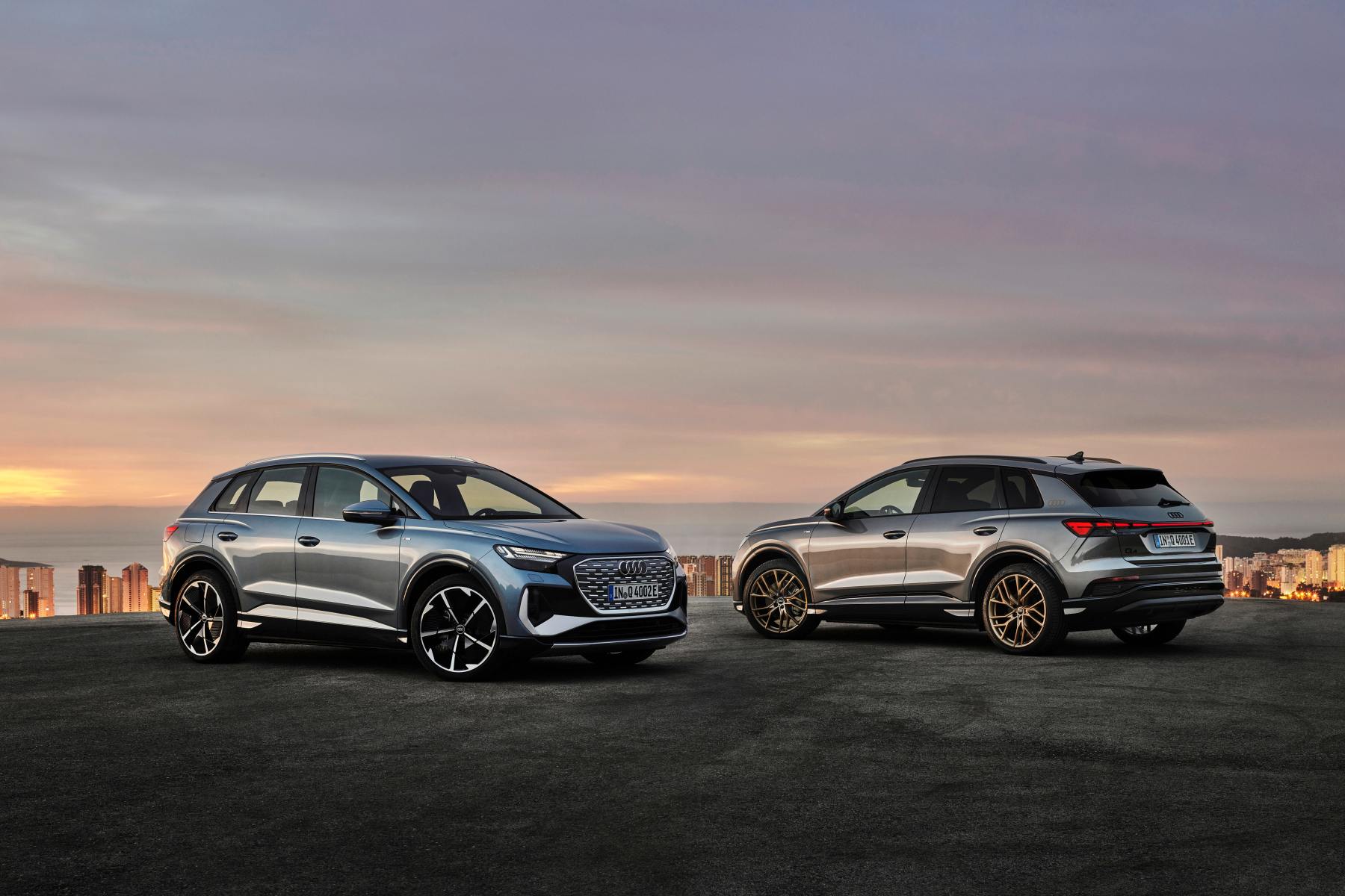 Audi Q4 e-tron sneak preview