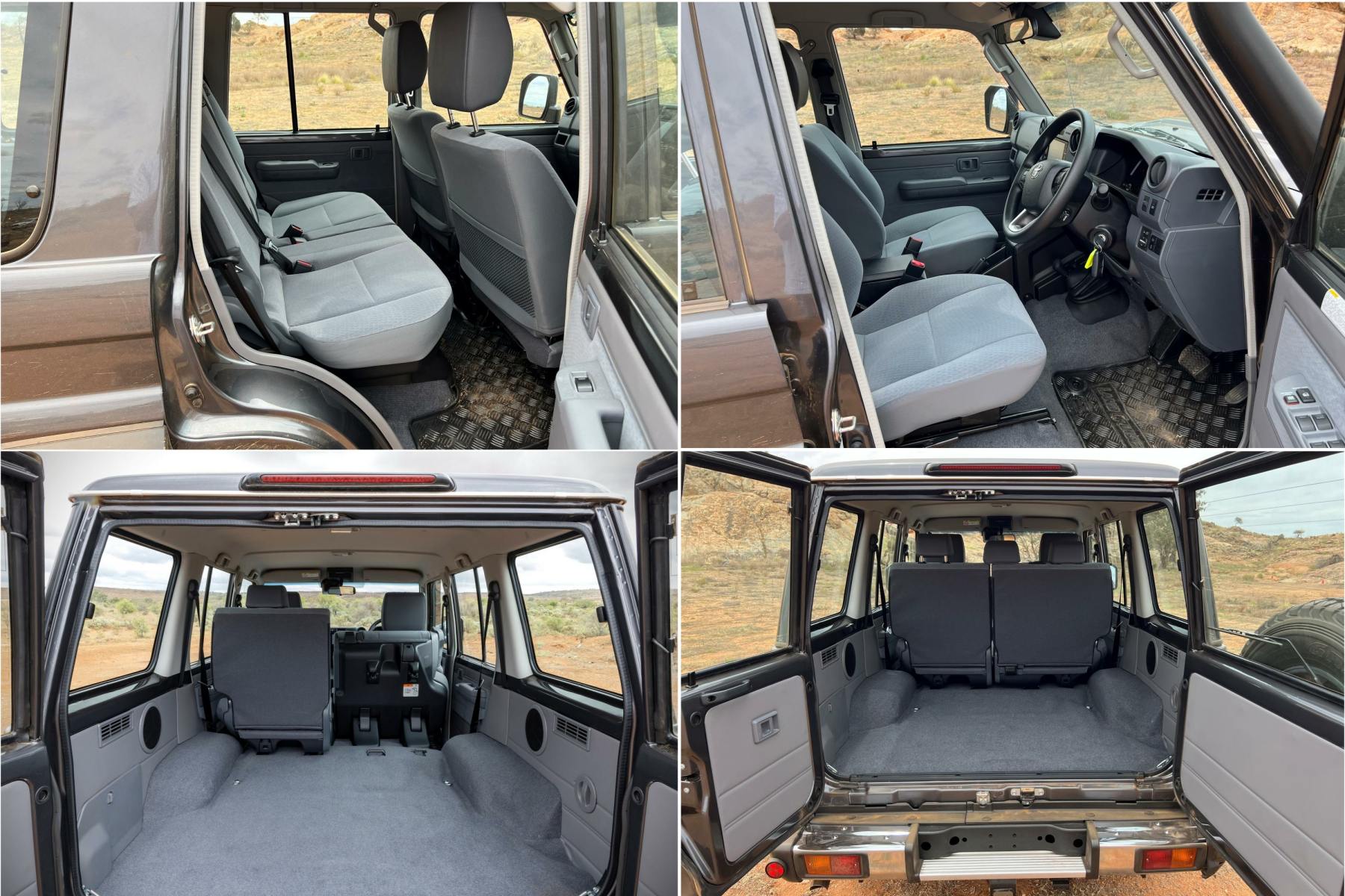 2024 Toyota LC70 GXL Wagon interior compilation